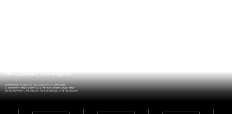 Whitewood: Transforming Real Assets for Sustainable Growth