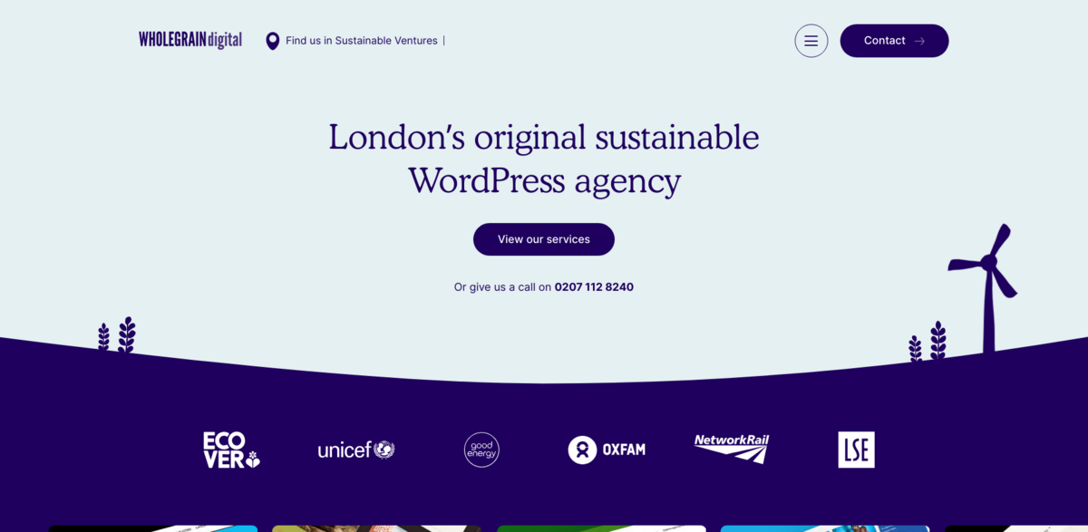 sustainable WordPress agency