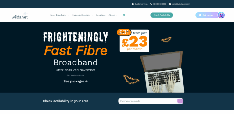 Wildanet: Delivering Reliable Broadband to Cornwall and the South West