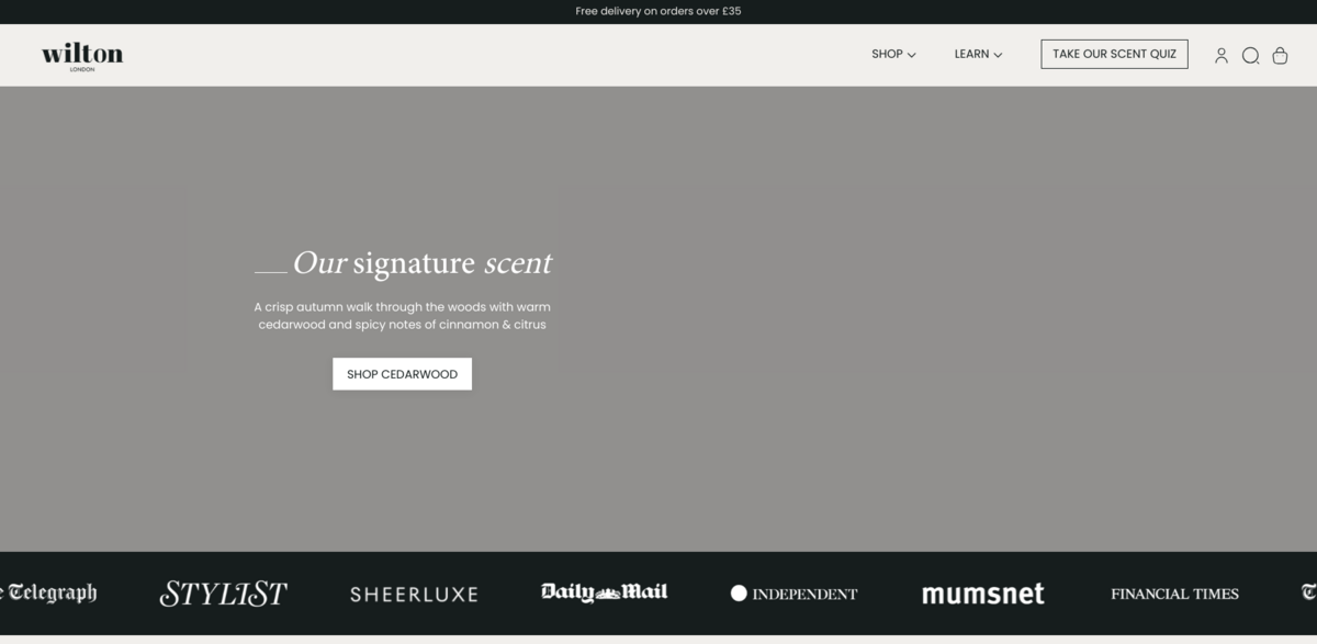 Wilton London cleaning products