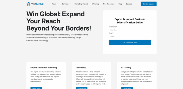 Win Global: Enabling Sustainable International Business Expansion