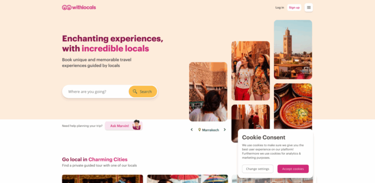 Withlocals: Unique Travel Experiences Guided by Locals