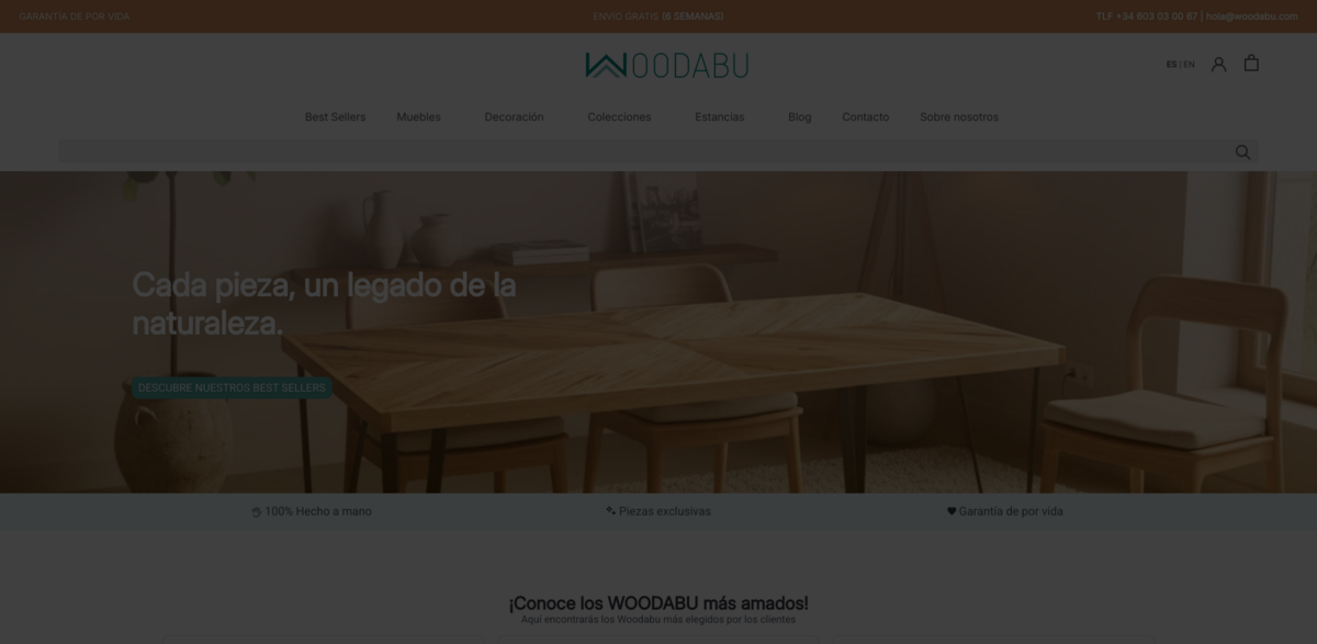 Woodabu handmade furniture