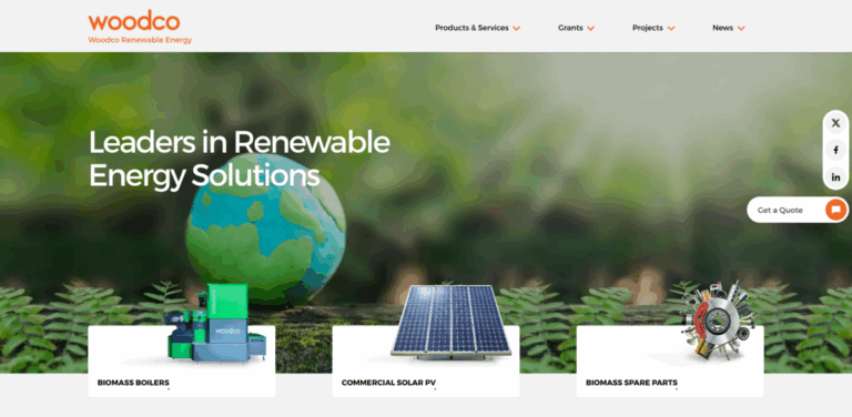 Woodco Renewable Energy: Leading Provider of Biomass and Solar Solutions