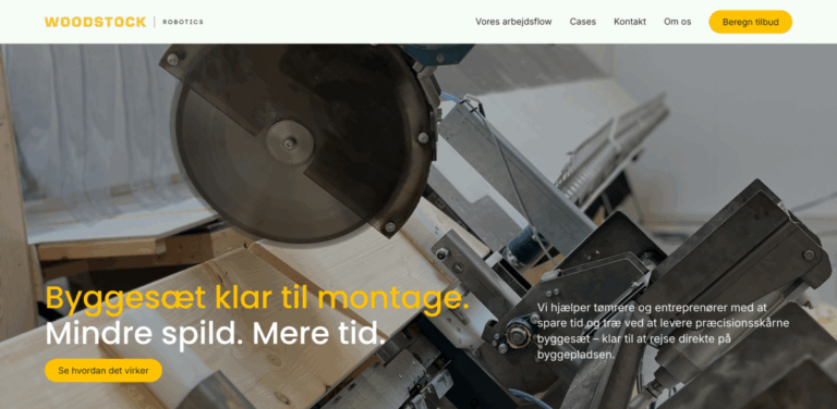 Woodstock Robotics: Efficient Prefabricated Building Kits for Sustainable Construction