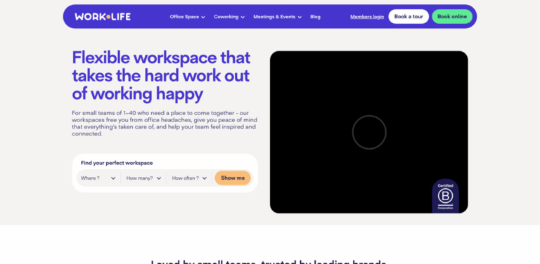 Work.Life: Flexible Workspace Solutions for Small Teams