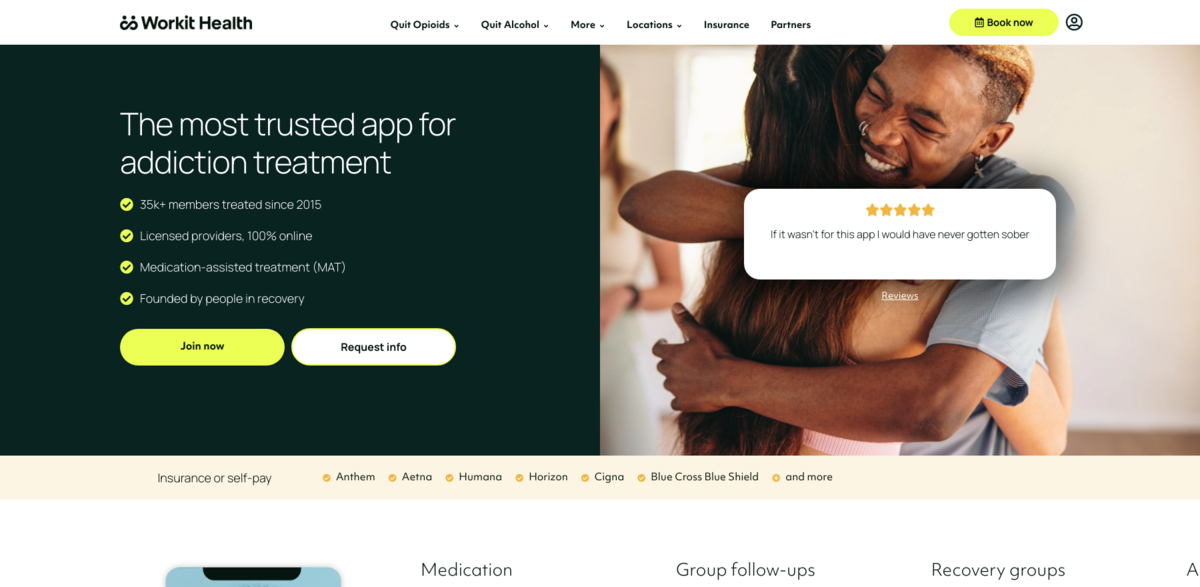 Workit Health addiction recovery