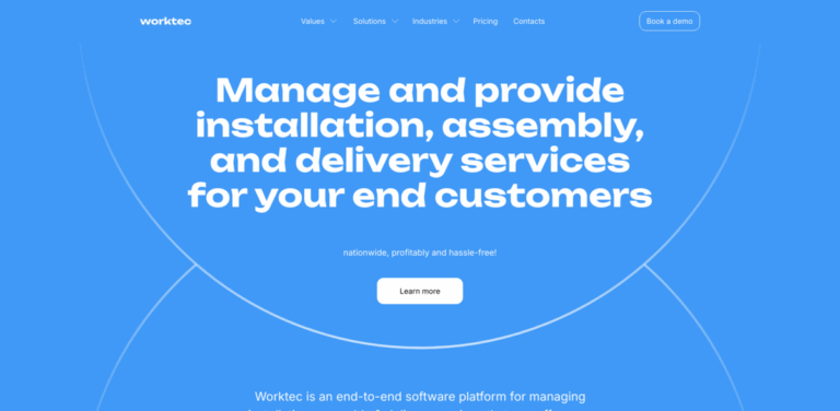 Worktec: Streamlining Installation and Assembly Services for Retailers