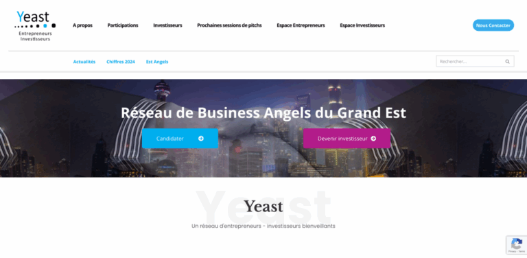 Yeast: Supporting Innovative Startups in the Grand Est Region