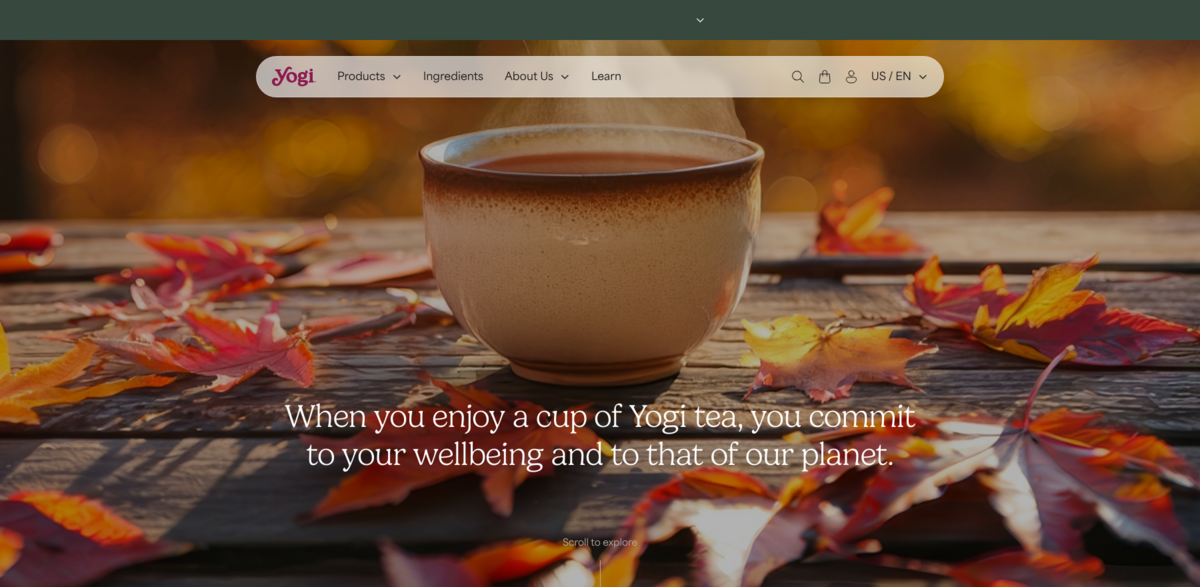 Yogi Tea sustainability