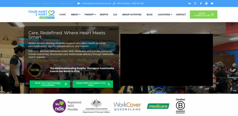 Your Hart 2 Hart: Personalized Disability Support and Allied Health Services