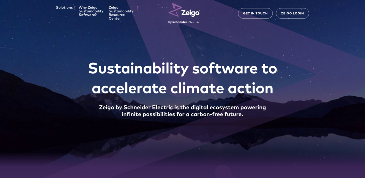 Zeigo Sustainability Software