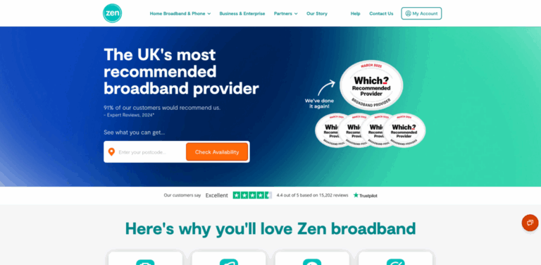 Zen Internet: Reliable Independent Broadband Provider in the UK