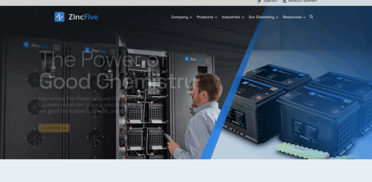 ZincFive: Innovating Safe and Sustainable Nickel-Zinc Battery Solutions