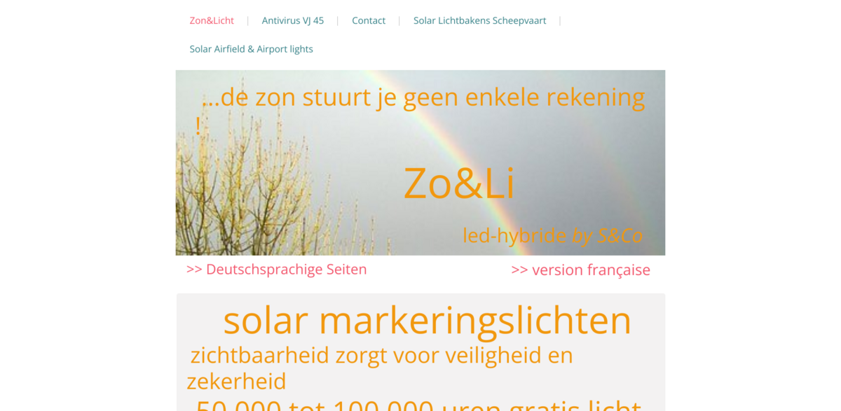 Zon&Licht solar lighting