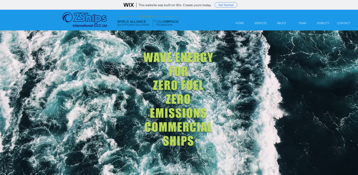 ZShips wave energy technology