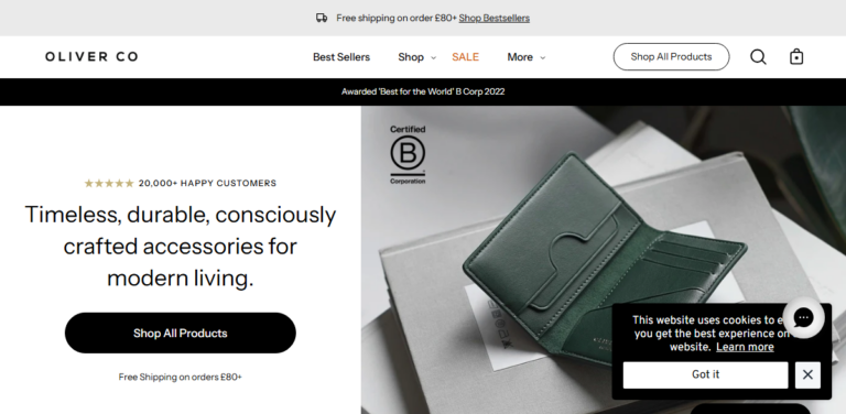 Oliver Co. London: Functional and Sustainable Leather Accessories
