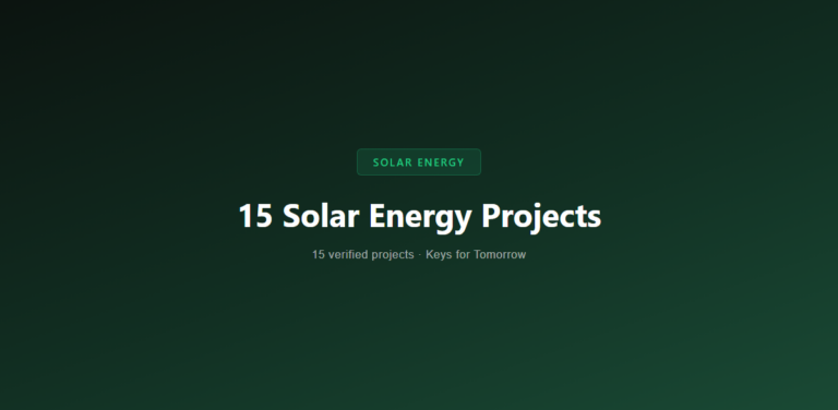 15 Solar Energy Projects Making the Sun Do More Work