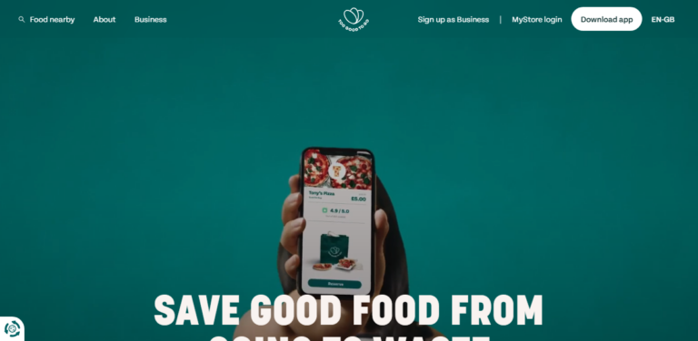 Too Good To Go: A Marketplace for Surplus Food to Combat Waste